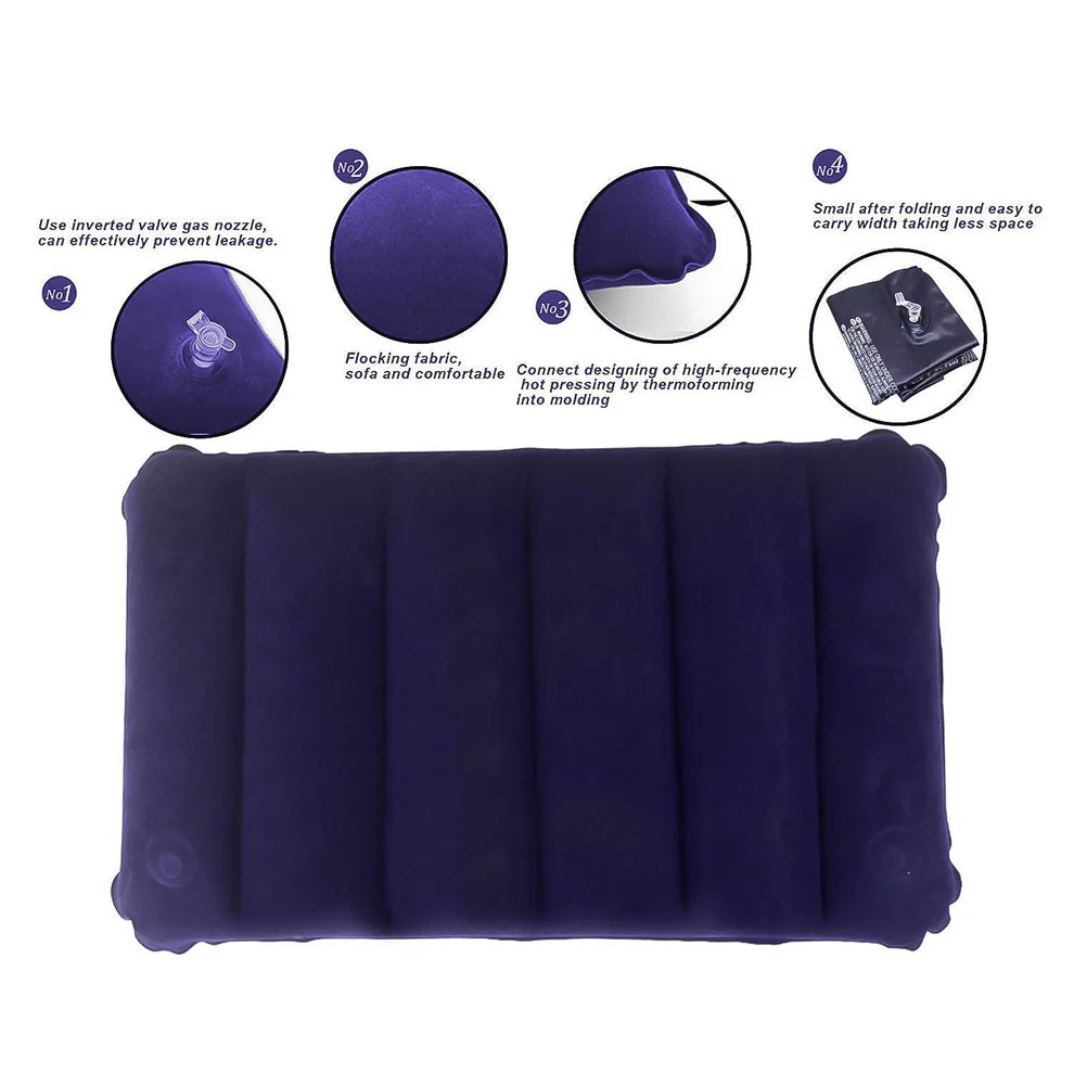 Velvet Air Travel Pillow ( Pack of 4 )