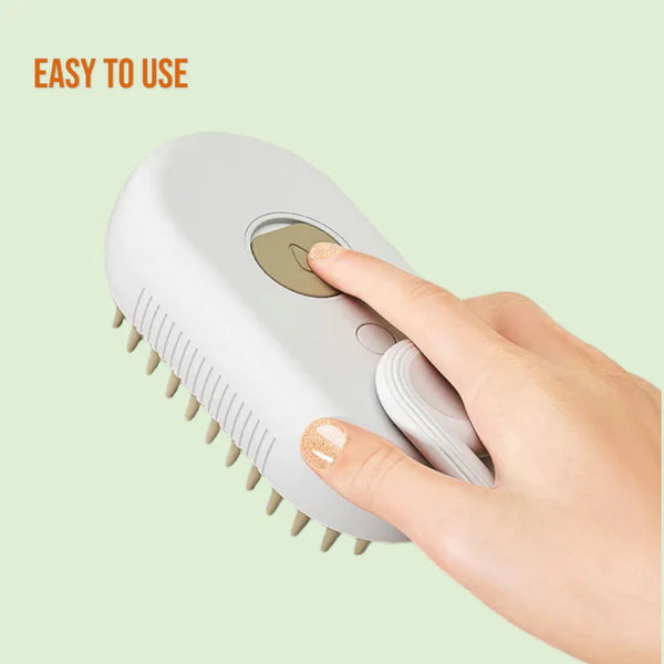 Pet Steam Grooming Brush