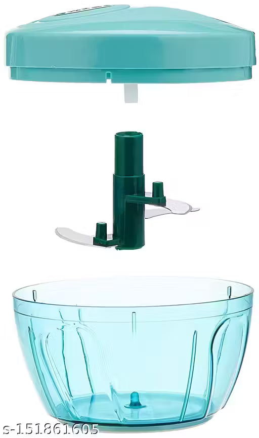 Vegetable Chopper (500 ml, 3 Blades, Multicolor)